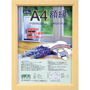 ナカバヤシ 木製軽量額縁 木地 A4判(JIS規格) フ-KWP-53