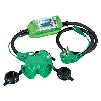 日動工業 防雨Lヘナポッキン延長ブレーカ 漏電保護専用 PBWL-EB-T