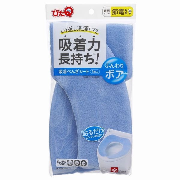 &nbsp;メーカー&nbsp;レック(LEC)&nbsp;商品カテゴリ&nbsp;トイレ用品＞トイレファブリック&nbsp;発送目安&nbsp;1週間以内に発送予定&nbsp;お支払方法&nbsp;銀行振込・クレジットカード&nbsp;送料&nbsp;送料無料&nbsp;特記事項&nbsp;&nbsp;その他&nbsp;本体サイズ(約):W95×D415×H6mm ◆ 表面:ポリエステル100%【br】基布:ポリエステル100%【br】裏面:アクリル樹脂100% ○やわらかな肌触りのふんわりボア【br】○便座にのせるだけで簡単しっかり吸着【br】○U型・O型・洗浄暖房型、どの便座にもOK!【br】○くり返し洗濯できます。