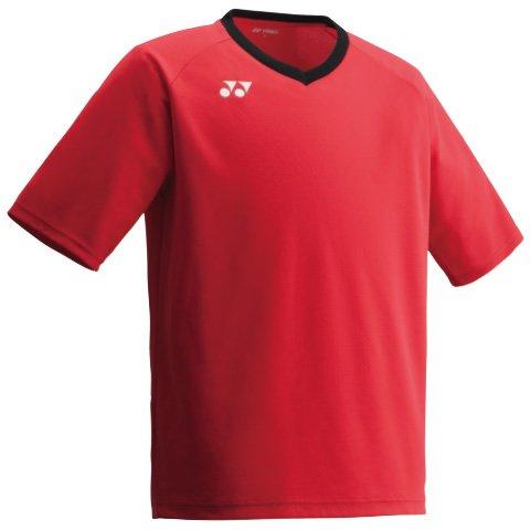 YONEX ヨネックス (FW1006J/001)ヨネックス ジュニアプラクティスTシャツ カラー:レッド サイズ:J130