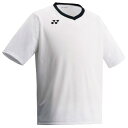 YONEX ヨネックス (FW1006J/011)ヨネックス ジュニアプラクティスTシャツ カラー:ホワイト サイズ:J130