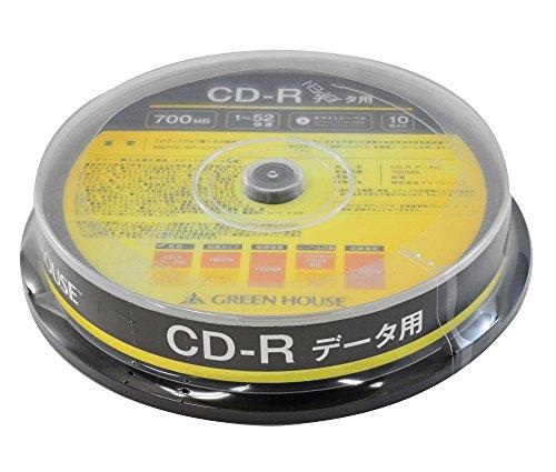 ꡼ϥ CD-R ǡ 1-52® 10祹ԥɥ(GH-CDRDA10)