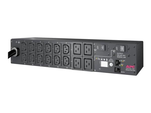 SCHNEIDER APC ViC_[ APC Rack PDU Metered 2U 30A 200V (12) C13  (4) C19 AP7811B(AP7811B)