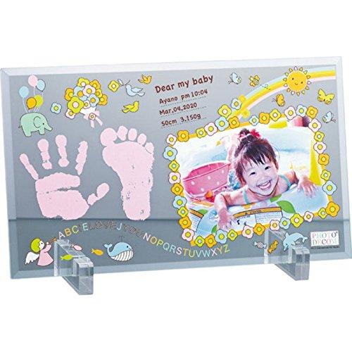 廣川昆布 フォトデコム　クリアガラス手形・足形【お仕立て券】　　PDM10101