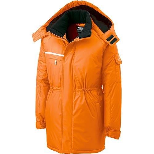 ジーベック 581581防水防寒コート オレンジ 3L code:7639422