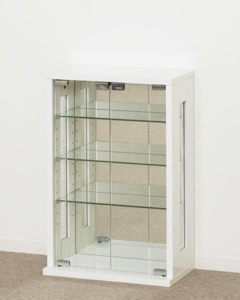 KUROSHIO クロシオ 【27060】 卓上コレクションケース 縦型 ホワイト 【北海道、沖縄、離島配達不可】