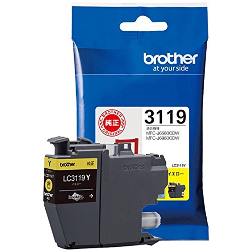 BROTHER ブラザー インクカートリッジ(大容量)　イエロー　(LC3119Y)