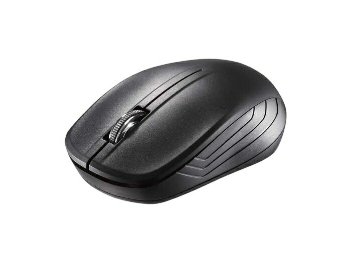 BUFFALO バッファロー 無線(2.4GHz)IR LEDマウス 3ボタンタイプ 簡易パッケージモデル ブラック(BSMRW21BKZ)