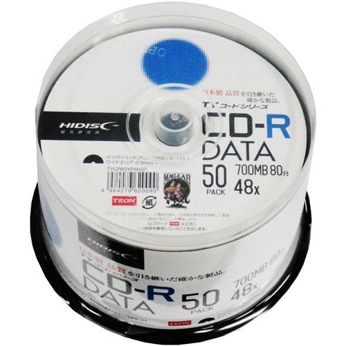 MAG-LAB HI DISC TYCR80YP50SP データ用CD-R 70