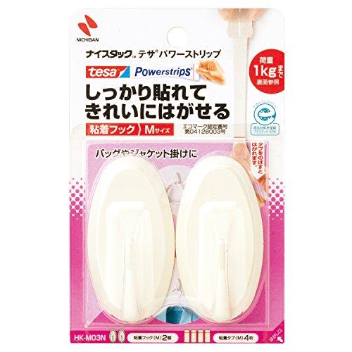 ニチバン 粘着フックMサイズ(HK-M03N)「単位:コ」