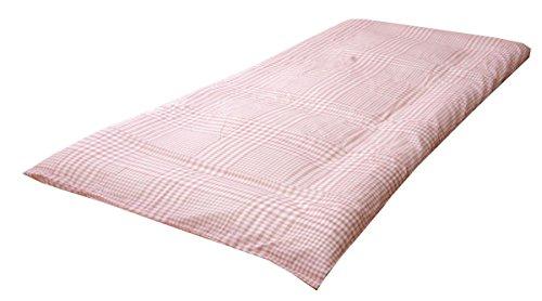 Rakuten - イケヒコ 布団カバー 洗える チェック柄 『サプリ 敷き布団カバー』 ピンク ダブル 約145×215cm