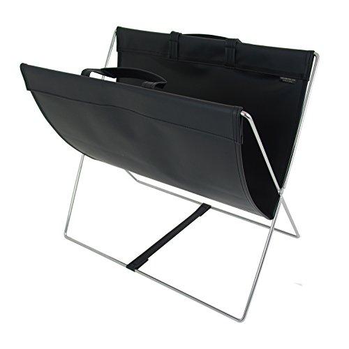 サキ セルフワゴン・レザー調PVC R-357ブラック【VSL3401】