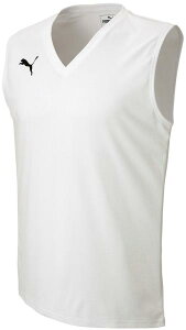 PUMA プーマ プーマ　ジュニアSLインナーシャツ　品番：655278　カラー：WHITE（02）　サイズ：160