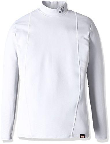 YONEX ヨネックス ヨネックス　ユニハイネックナガソデシャツ　品番：STBF1012　カラー：ホワイト（011）　サイズ：L