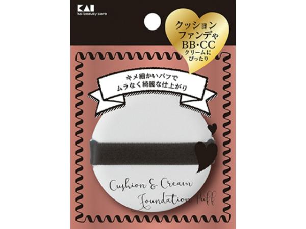 貝印 KQ3243心地いい肌触りのパフ(BBタイプ、C 1個 x1