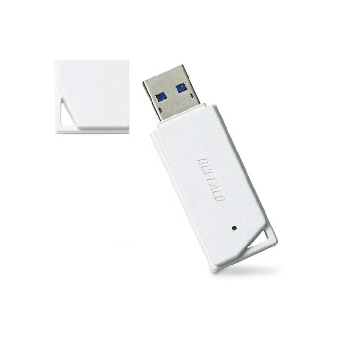 BUFFALO obt@[ USB3.1(Gen1)Ή USB[ o[f 32GB zCg(RUF3-K32GB-WH)