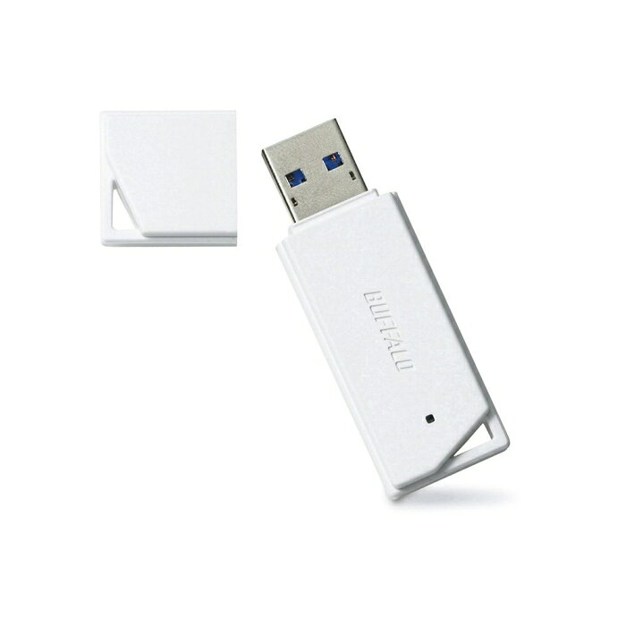 BUFFALO バッファロー USB3.1(Gen1)対応 USBメモリー バリューモデル 32GB ホワイト(RUF3-K32GB-WH)