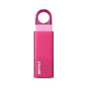BUFFALO バッファロー ノックスライド USB3.1(Gen1) USBメモリー 16GB ピンク(RUF3-KS16GA-PK)