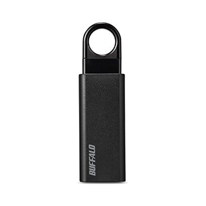 BUFFALO バッファロー ノックスライド USB3.1(Gen1) USBメモリー 64GB ブラック(RUF3-KS64GA-BK)