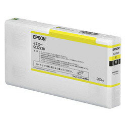 EPSON エプソン インクカートリッジ(イエロー/200ml)(SC12Y20)
