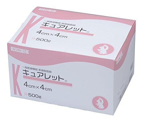 川本産業 キュアレット4×4 500g 箱入 013-040102-00 1箱