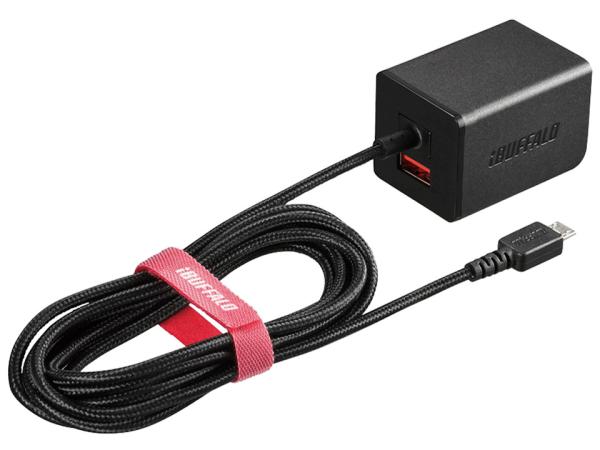 &nbsp;メーカー&nbsp;BUFFALO バッファロー&nbsp;商品カテゴリ&nbsp;電池＞充電式電池&nbsp;発送目安&nbsp;1週間以内に発送予定&nbsp;お支払方法&nbsp;銀行振込・クレジットカード&nbsp;送料&nbsp;送料無料&nbsp;特記事項&nbsp;&nbsp;その他&nbsp;※※※※※※※※※※※※※※※※※ 仕様 ※※※※※※※※※※※※※※※※※タイプ 充電器出力 DC5V/最大2.4A(microB+Type-A 2出力合計)入力 AC100V-240V幅x高さx奥行き 34x48x33 mm重量 90 g