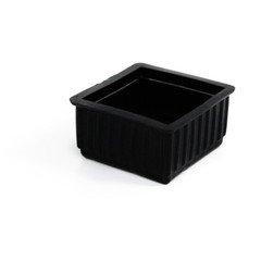 HILOGIC ハイロジック イス脚キャップ 黒角 45mm 入数100