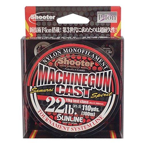 サンライン Shooter マシンガンキャスト 100m22lb/#5.5
