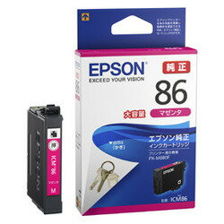 EPSON エプソン インクカートリッジ ICM86　マゼンタ