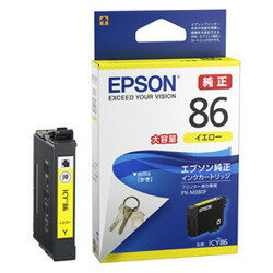 EPSON エプソン インクカートリッジ ICY86　イエロー