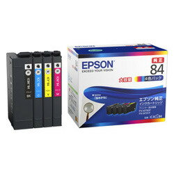 EPSON エプソン インクカートリッジ(4色パック/大容量)(IC4CL84)