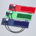 アズワン 耐衝撃性血圧計［DURA-X］　No.555 グリーン 0555B023 1個