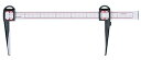 アズワン 乳児用身長計 100~800mm HM80P 1個