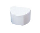 日本歯科工業社 入れ歯ケース(デンチャーボックス) 95×80×65mm/ホワイト(10個入)NCN80395098-7415-02(4)