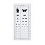 #8: 視力表ラミネート加工 小児用5m 775×350mm 0-6721-04の画像