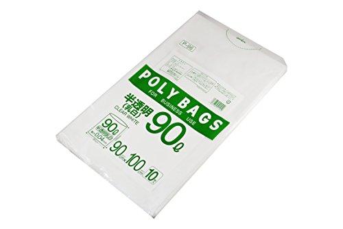 オルディ ゴミ袋 半透明90L 10枚入NCG129302-17-5307-06(3.0)