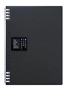 KING JIM キングジム リングノート テフレーヌ B5 黒 9855TTEクロ