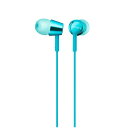 SONY ソニー 密閉型インナーイヤーレシーバー ライトブルー(MDR-EX155AP/L)(2)