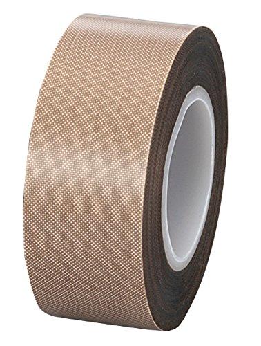 アズワン PTFEガラス粘着テープ 25mm×10m 厚さ 0.13mmNC3-6615-013-6616-03