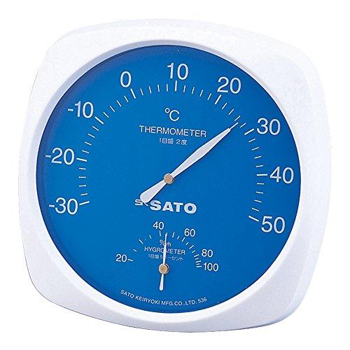 sato keiryoku seisakusho 佐藤計量器(SATO) 「ファミリー」 温湿度計 TH-200 1011-00