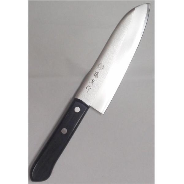 楽天市場】藤次郎 dpコバルト合金鋼割込 三徳 170mmの通販