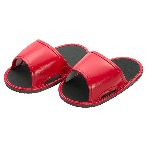Rakuten - サンエー産業 オーバーシューズスリッパ レッド No.820