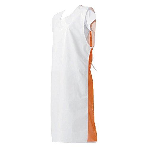 ワコウ センシアエプロン後メッシュE1100-6Hオレンジ ひも