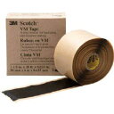 3M スリーエム 《スコッチ》 ビニルマスチックVMテープ 38mm×6mm 黒 VM1-1/2