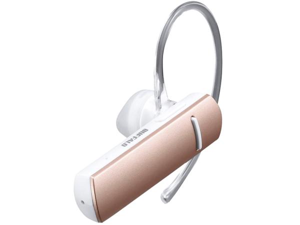 BUFFALO バッファロー BSHSBE200PK Bluetooth4.0対応 片耳ヘッドセット ピンク(BSHSBE200PK)