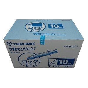 アズワン テルモシリンジ(R)ロック基　10mL　100本入 SS-10LZ 1箱(100本入)