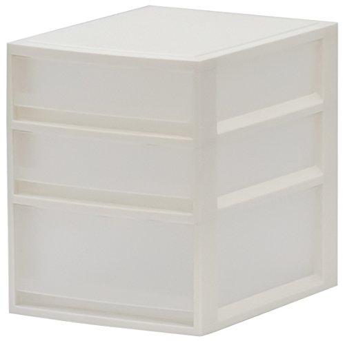 天馬(Tenma) ルームケースプチ A4 浅2深1段 ホワイト ル-ムケ-スプチアサ2フカ1