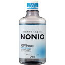 LION ライオン NONIOマウスウォッシュ クリアハーブミント 600mL 1個