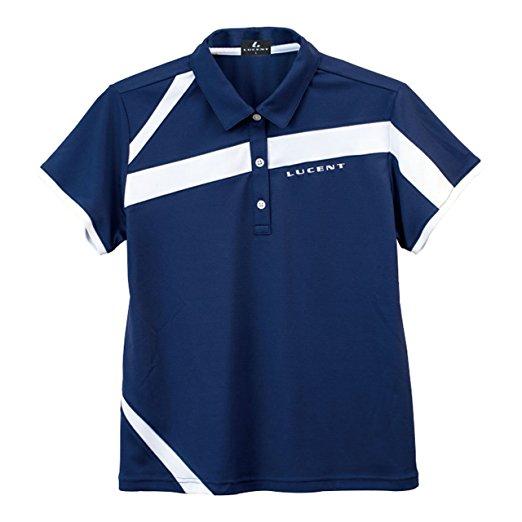 LUCENT_ゲームシャツ_W_NV (XLP4946) [色 : ネイビー] [サイズ : M]