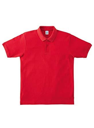 COTTON STAFF(コットンスタッフ) CVCカノコドライポロシャツ (MS3113) [色 : レッド] [サイズ : 4L]